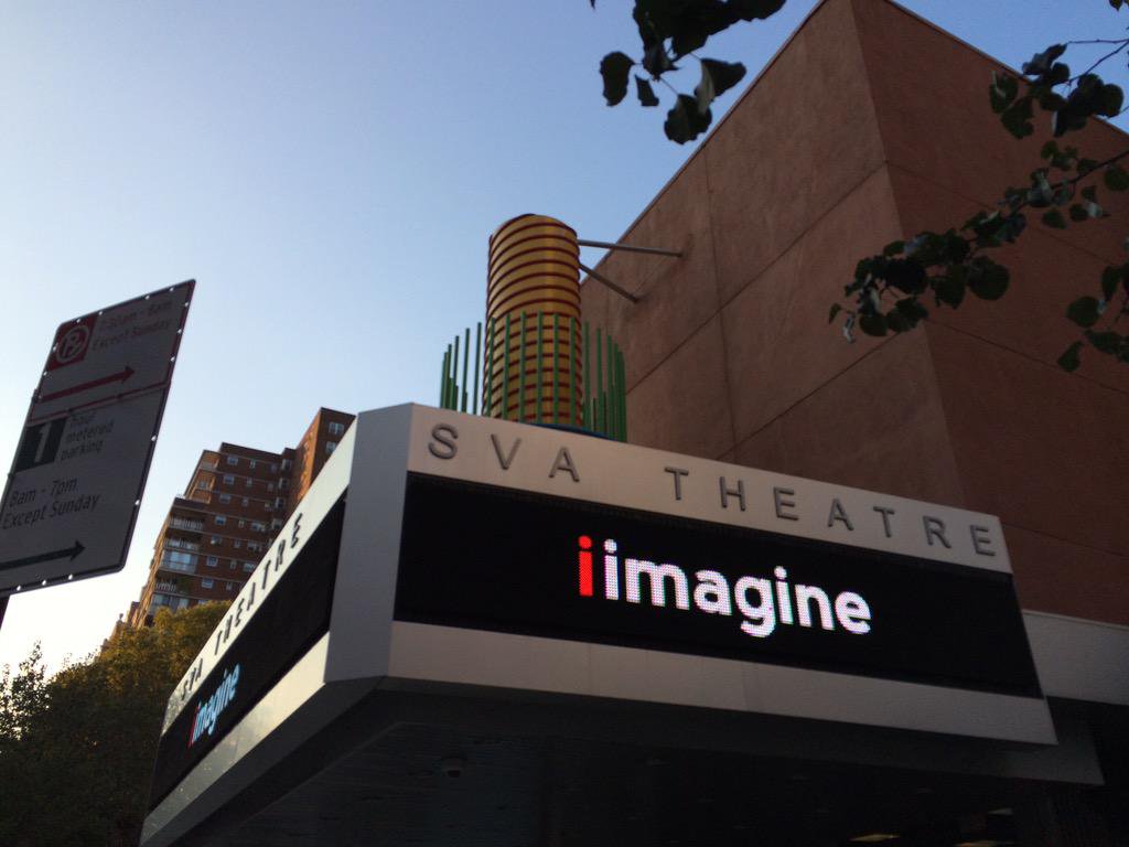 iimagine film festival at SVA Theater