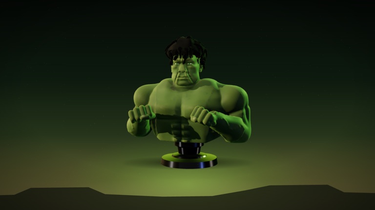 Hulk, 3D