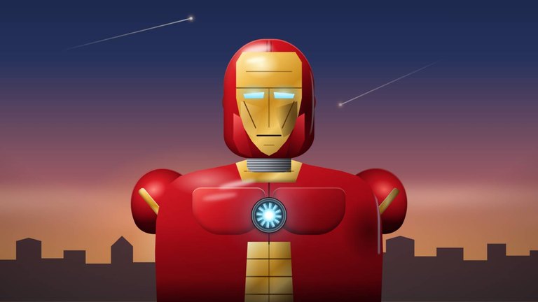 Iron Man, Rendered