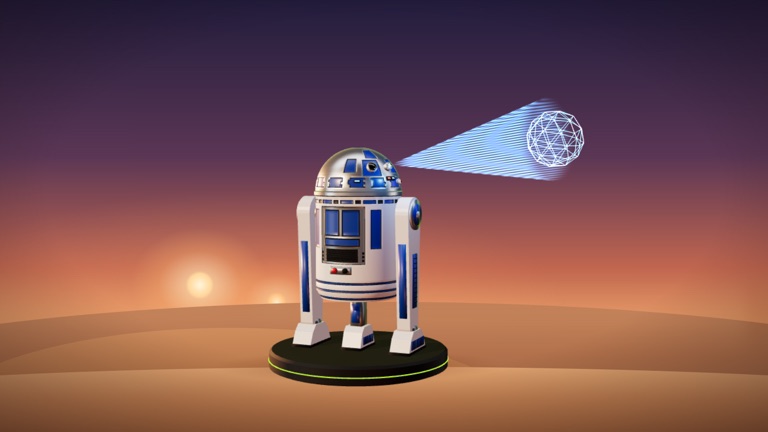 R2-D2, 3D