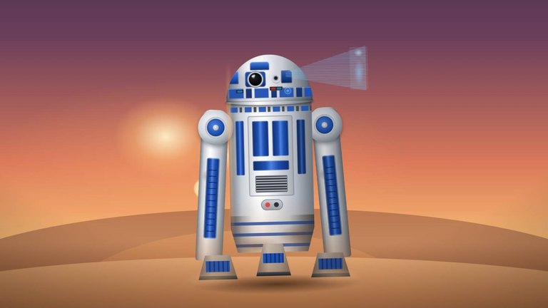 R2-D2, Rendered