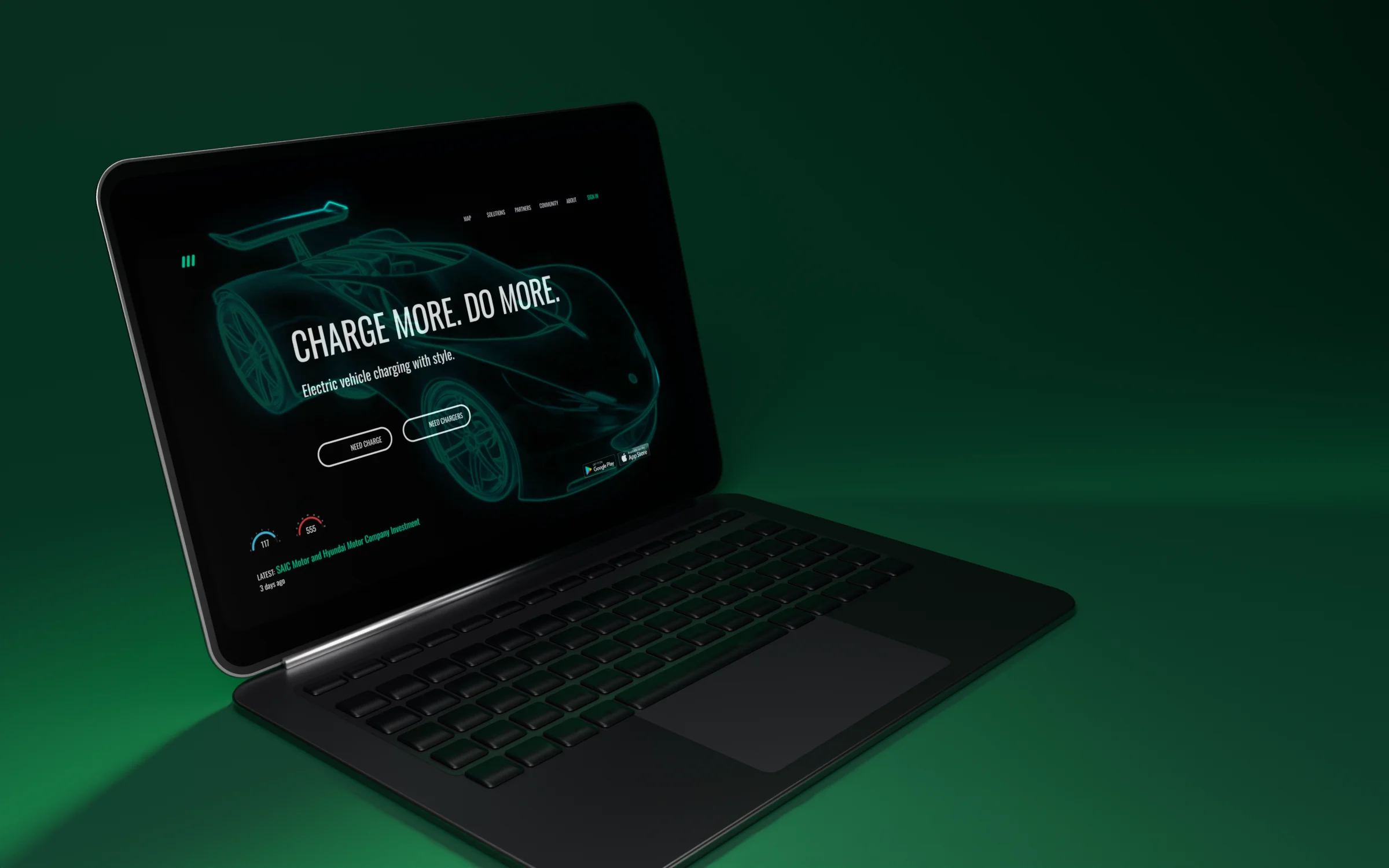 Charge more. Do more. The AmpUp marketing site