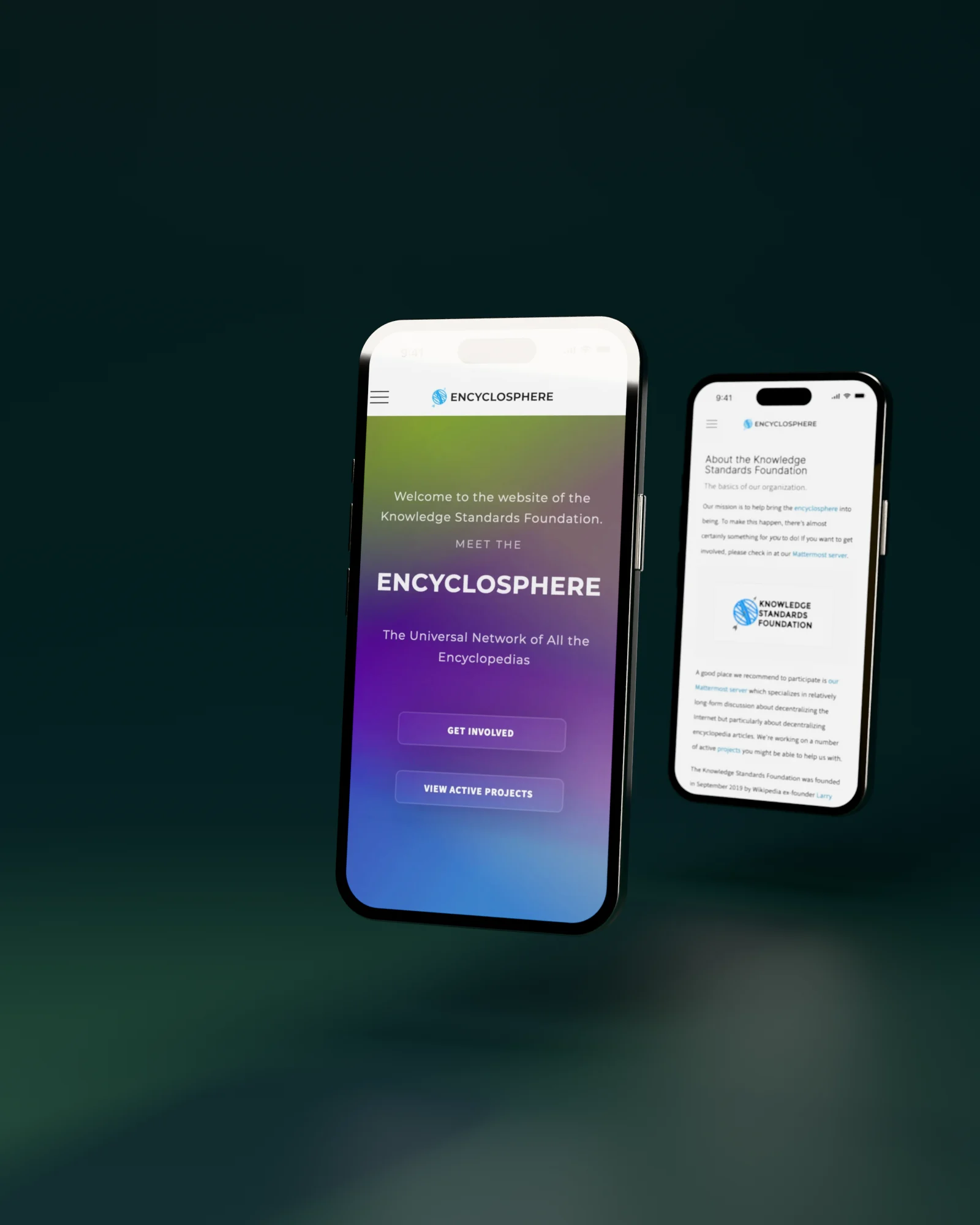 Encyclosphere, mobile-first