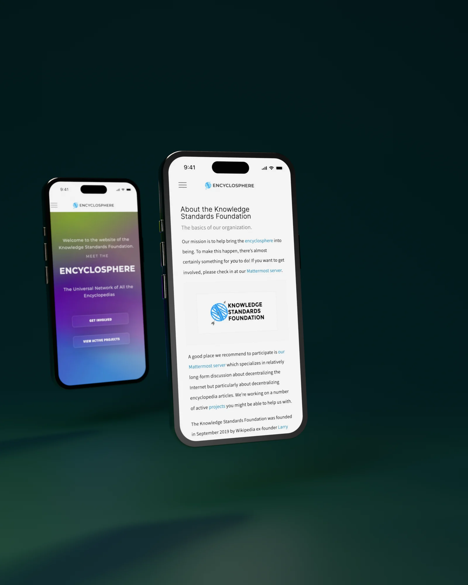 Encyclosphere, mobile first