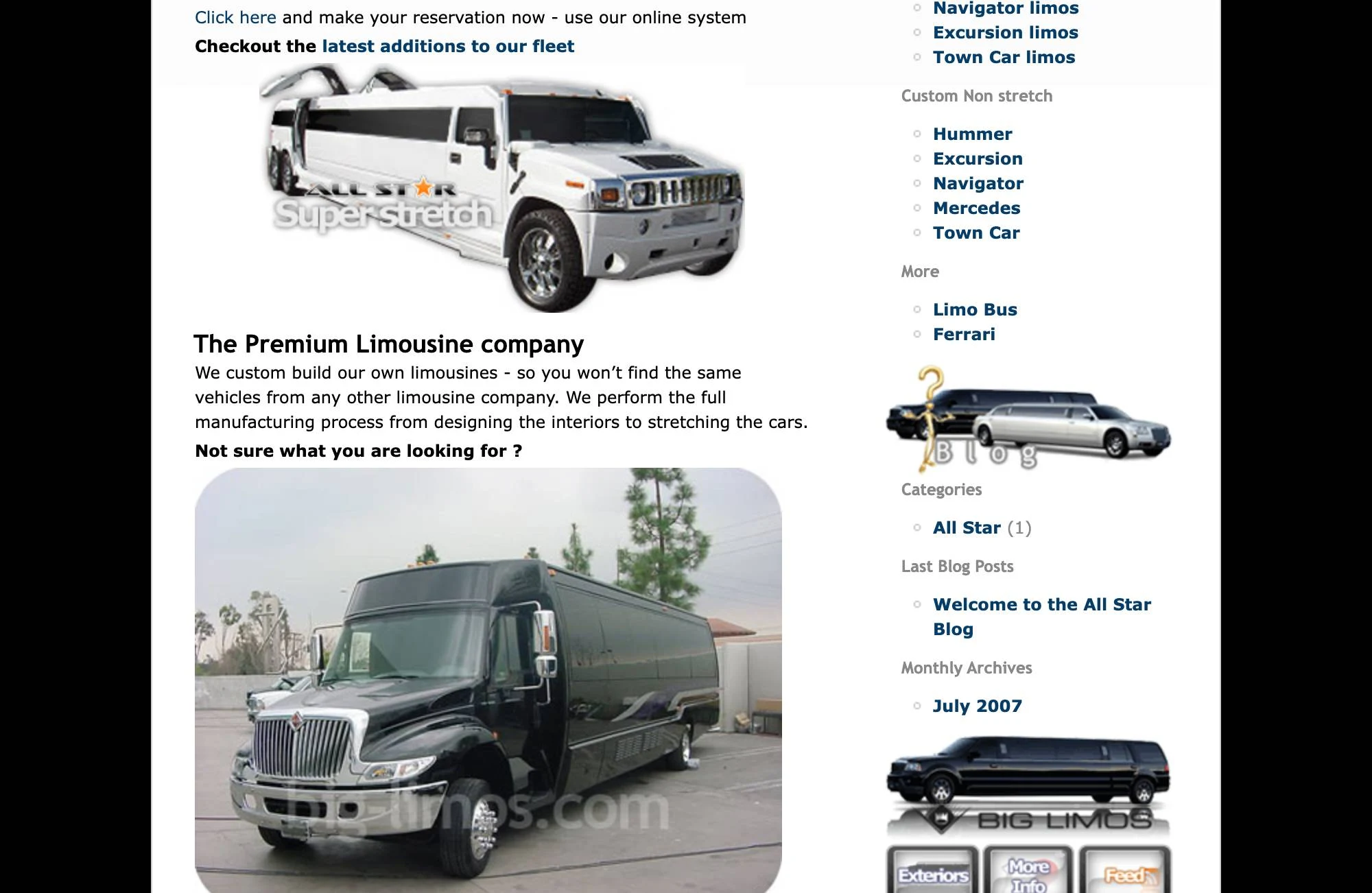All Star, 2008: the Superstretch and the fleet menu