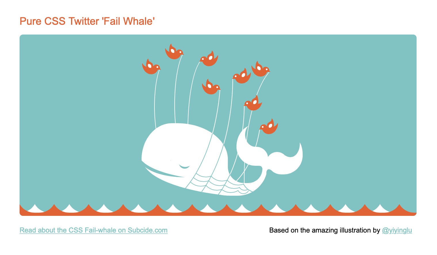 CSS Fail Whale
