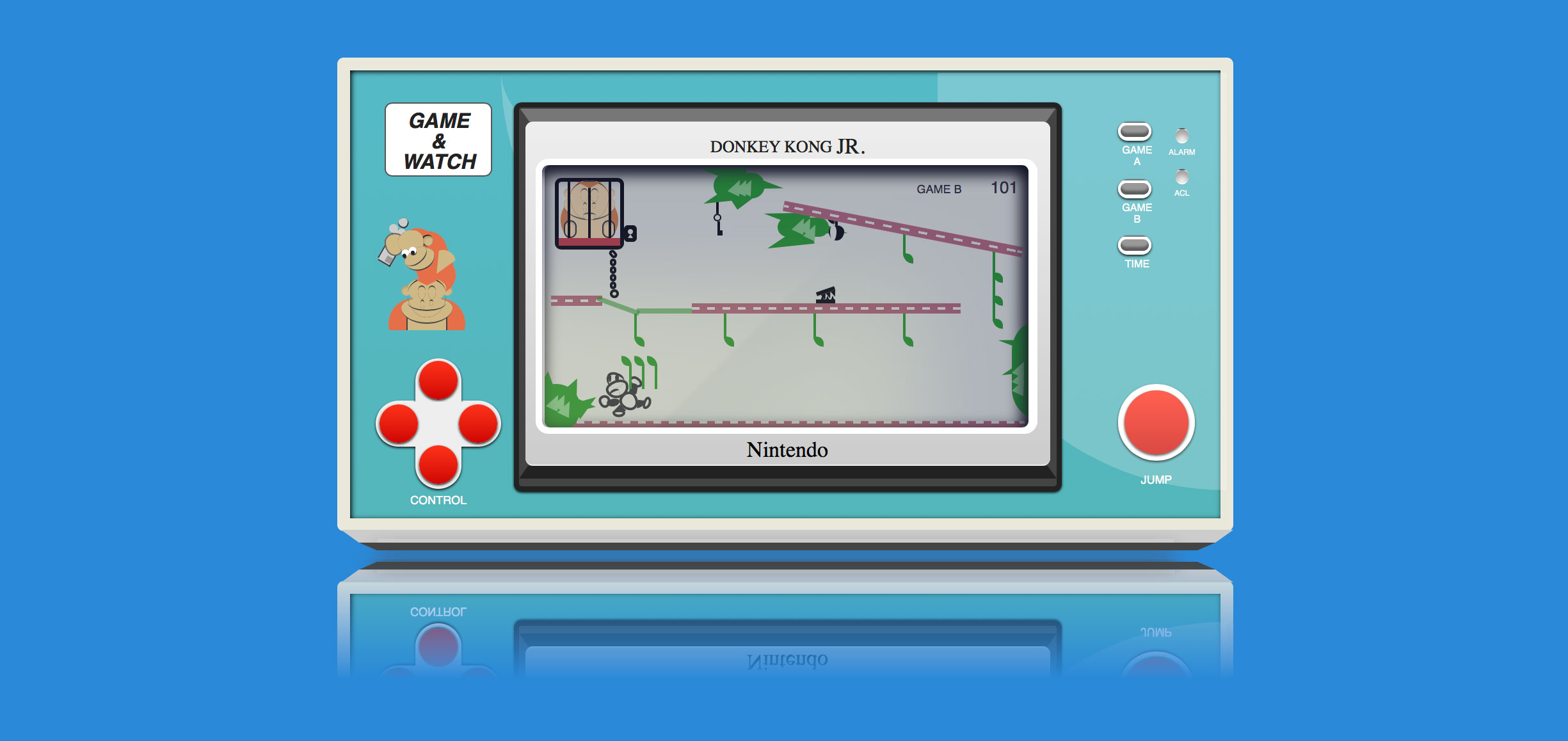 CSS Donkey Kong Game and Watch