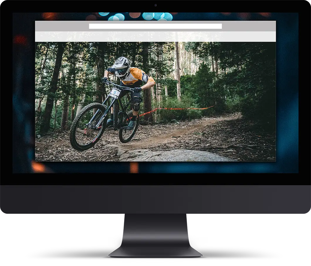 UB Fitness for web screenshot.
