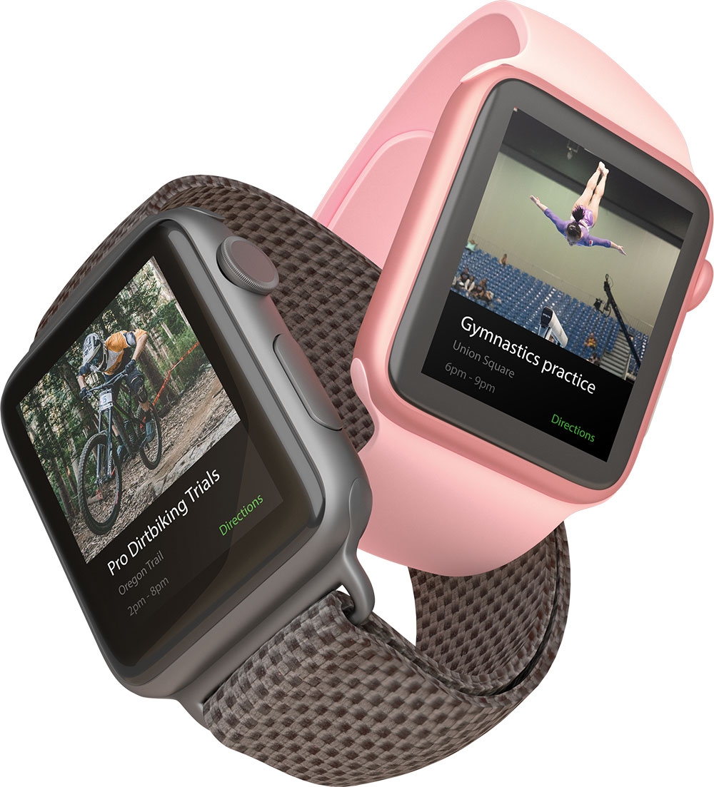 UB Fitness Apple Watch app screenshot.